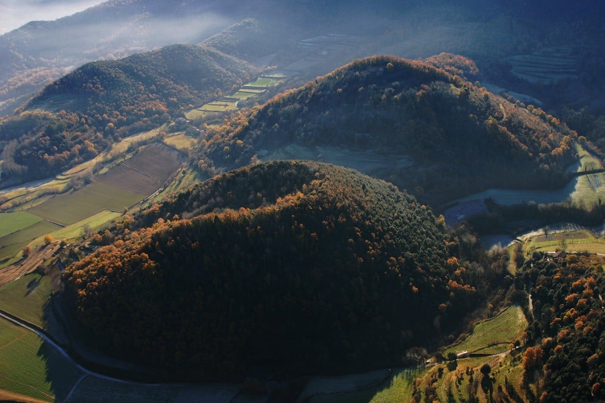 volcans a la garrotxa